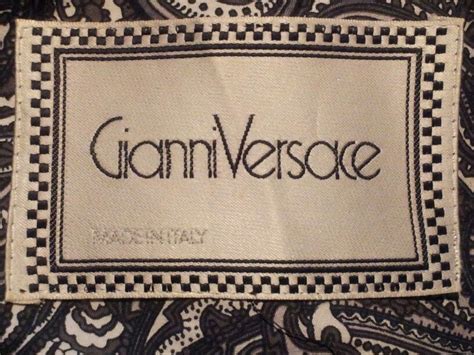 gianni versace outfits|vintage gianni versace label.